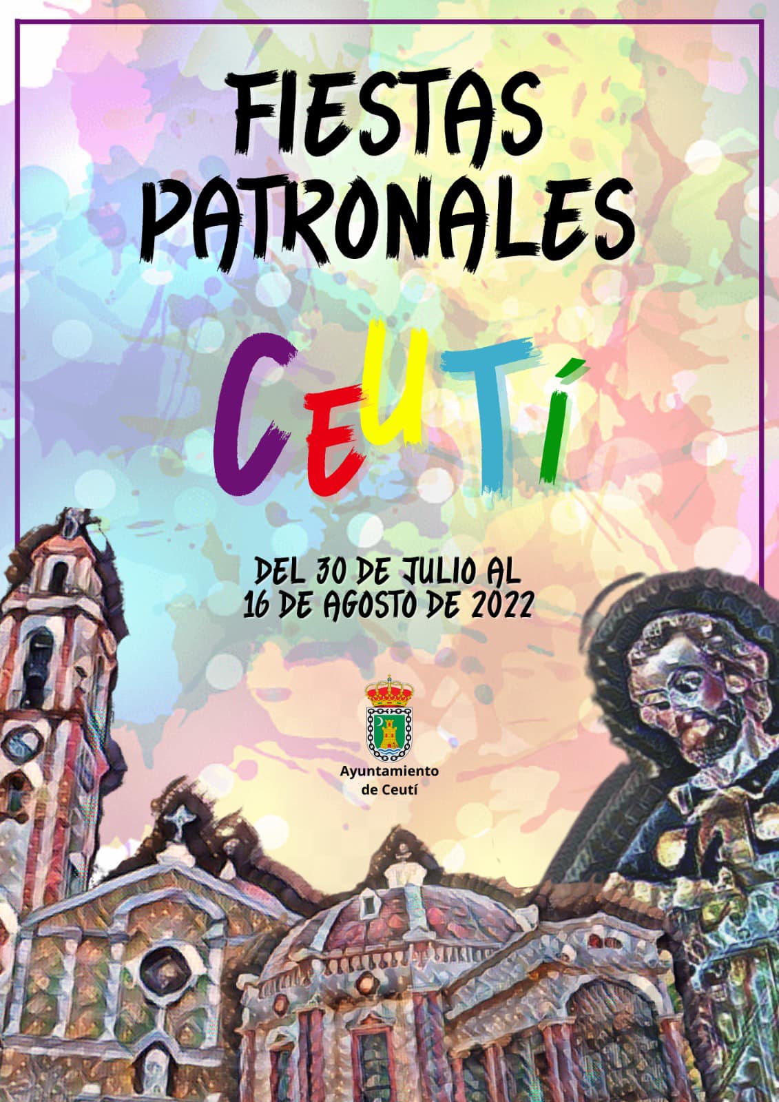 Fiestas patronales en honor a San Roque y Santa María Magdalena 2022 Ceutí